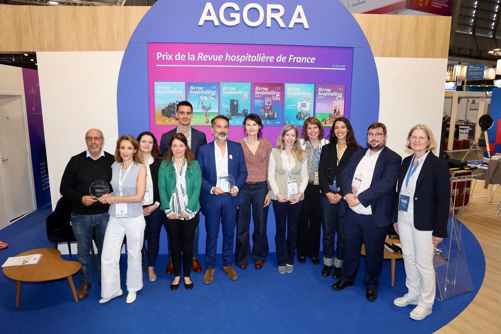 Lauréats des Prix de la Revue hospitalière de France remis à Sant'Expo le 22 mai 2025